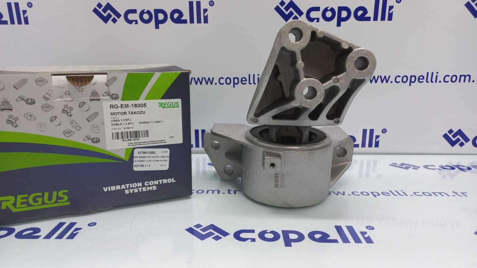 51799110RG - (EM18005)MOTOR TAKOZU LINEA DOBLO FIORINO 1.3 MTJ 51799110 51810285 FI-EM034 / REGUS