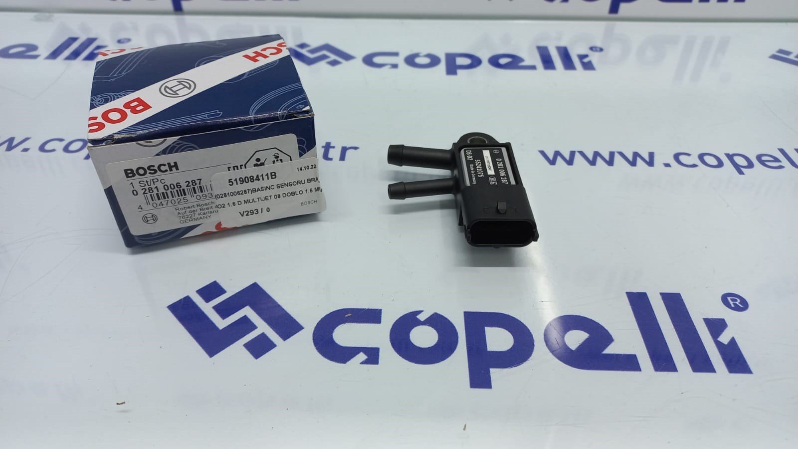 51908411B - (0281006287)BASINC SENSORU BRAVO2 1.6 D MULTIJET 08 DOBLO 1.6 MULTIJET 10 DUCATO 11 / BOSCH