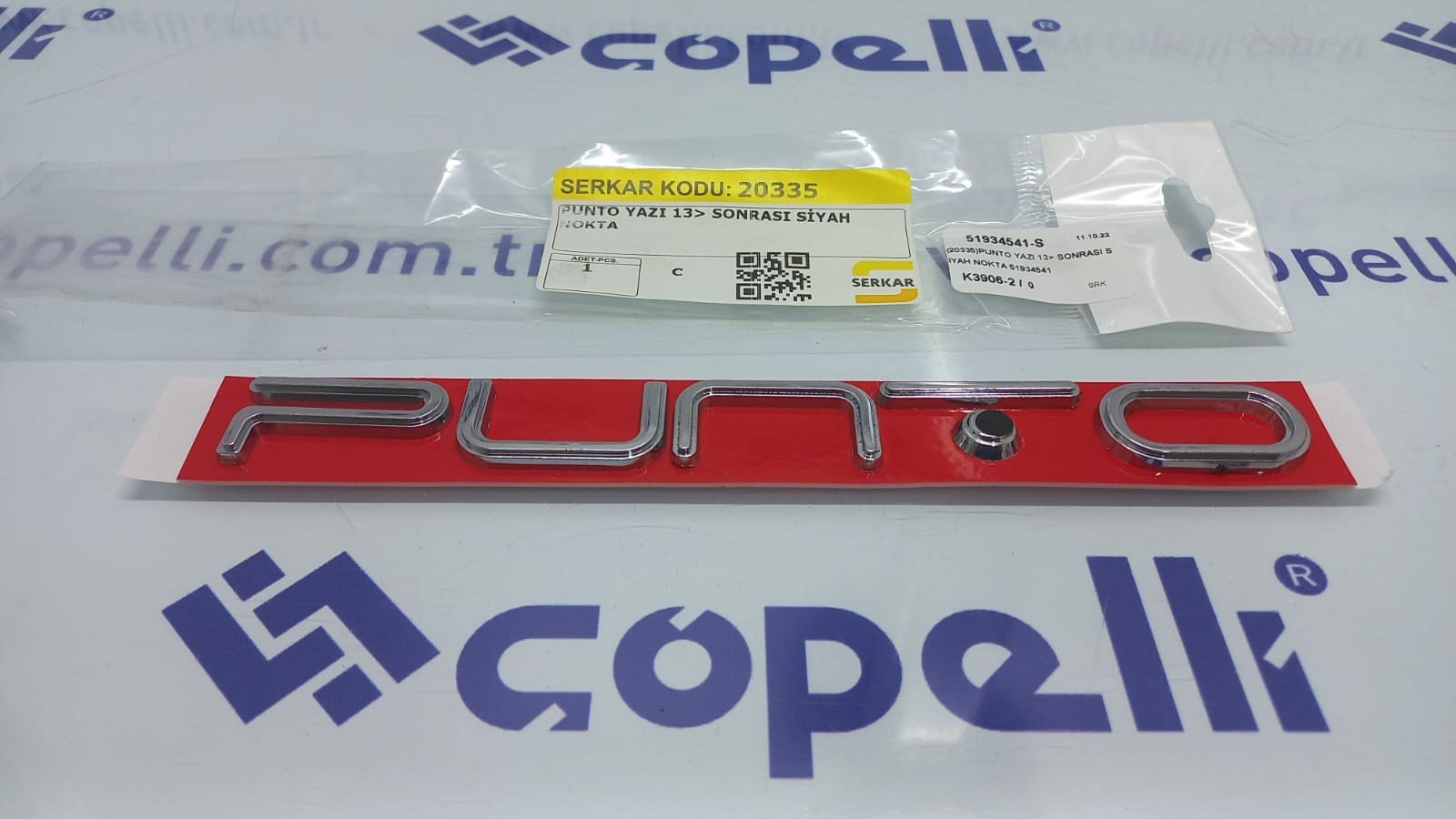 51934541-S - (20335)PUNTO YAZI 13> SONRASI SIYAH NOKTA 51934541 / SRK