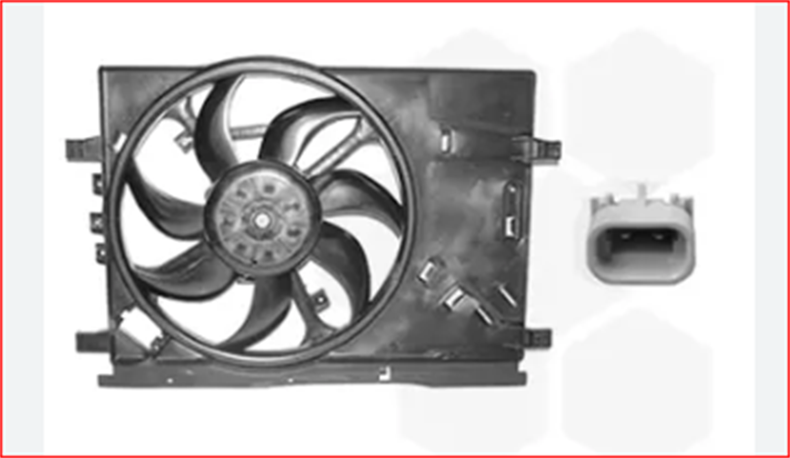 52017371KL - (418900)ELEKTROFAN(FM-FI021)1.4 GRANDE PUNTO(25-1822) / KALE RAD