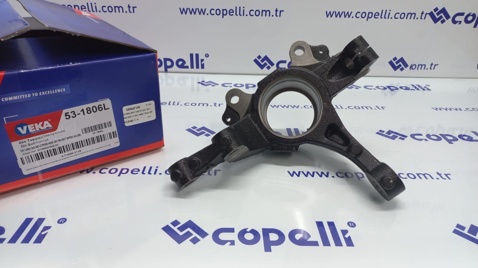 52044713V - (53-1806L)AKS TASIYICI SOL ON LINEA (323) 1.3 MJT ABSLI 72mm 2007- / VEKA