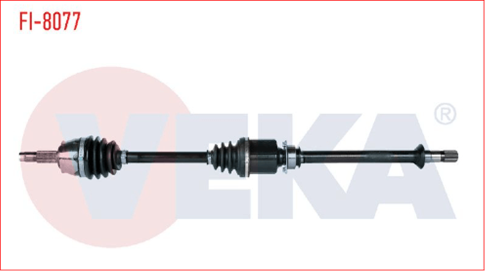 52068572V - (FI-8077)KOMPLE AKS SAG ON EGEA 1.3 MJT M-T UZUNLUK 953 mm 2015--VEKA-FIAT / VEKA