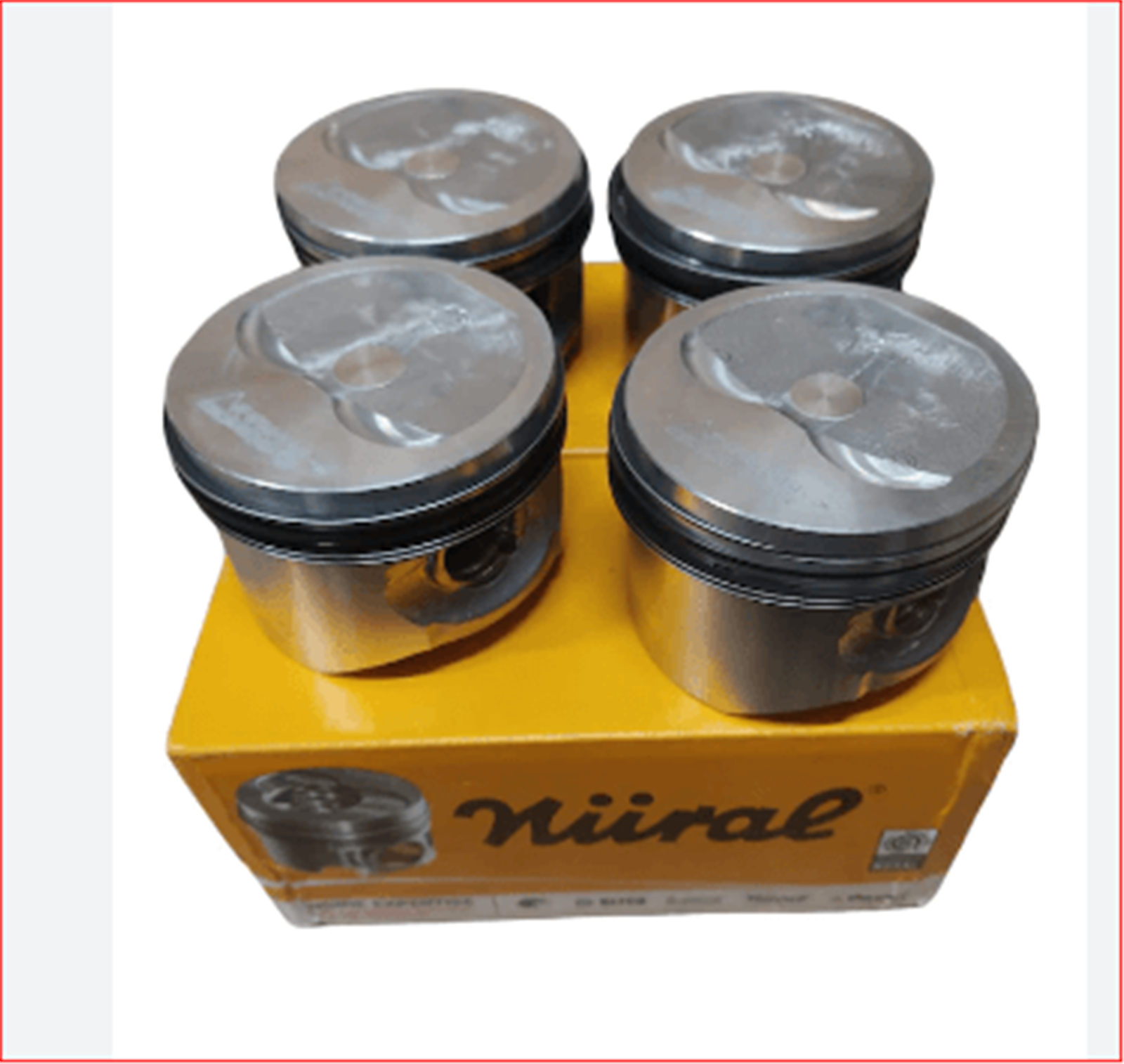 55170016G - ( 8770741STD ) PISTON+SEGMAN STD TEK TEMPRA TIPO 1.6-GOETZE-FIAT / GOETZE