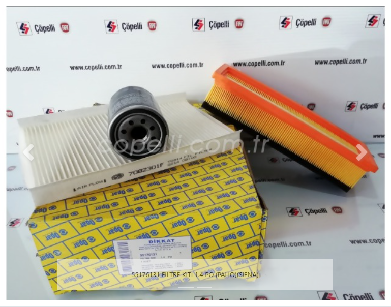 55176131 - FILTRE KITI 1.4 PO (PALIO)(SIENA)-OPAR-FIAT / OPAR
