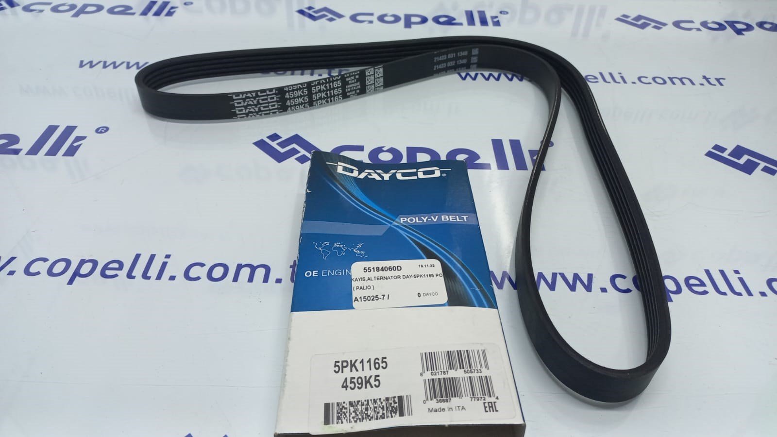 55184060D - KAYIS,ALTERNATOR DAY-5PK1165 PO ( PALIO ) / DAYCO