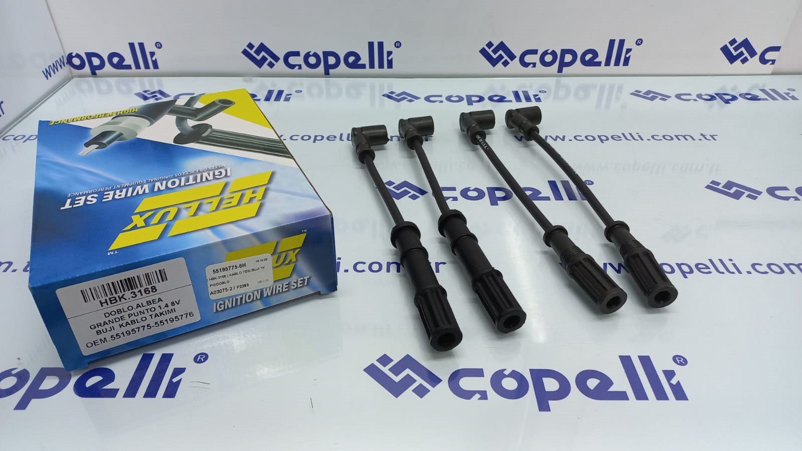 55195775-6H - ( HBK-3168 ) KABLO TESI,BUJI TK. PO/DOBLO / HELLUX