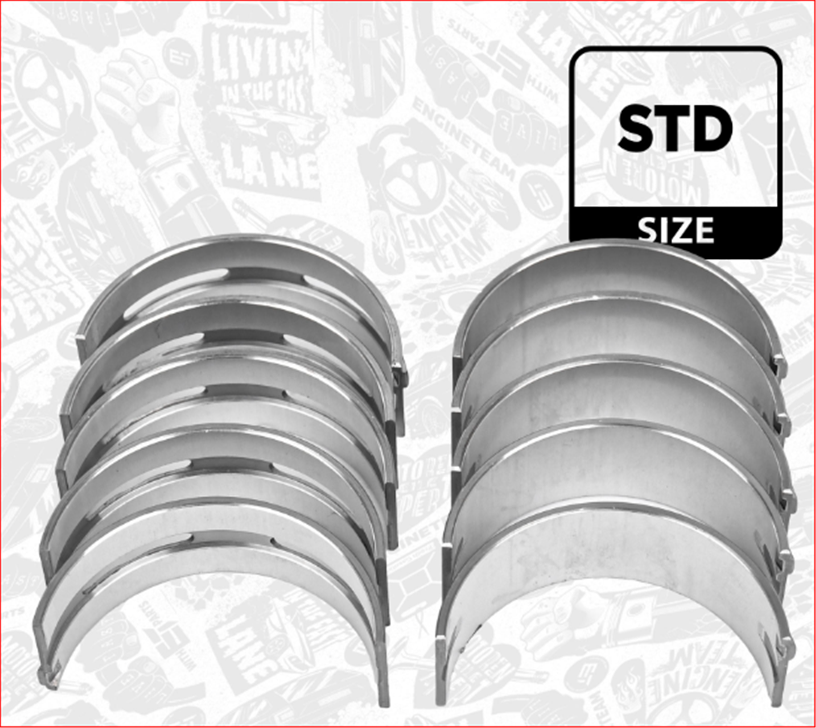 55196015K - (MB5762SI)ANA YATAK TK. (STD) BRAVO LINEA 1.6 H12935STD-KING-FIAT / KING