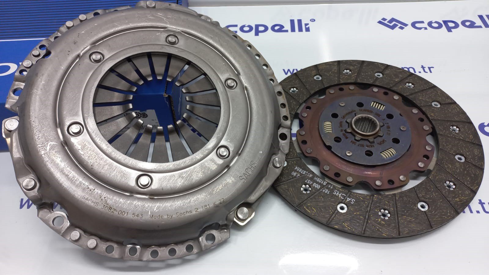 55212655-S - (3000970071)DEBRIYAJ SETI RULMANSIZ DOBLO LINEA PUNTO BRAVO 500 FREEMONT GULIETTA OPEL COMBO 1.6-2.0 / SACHS