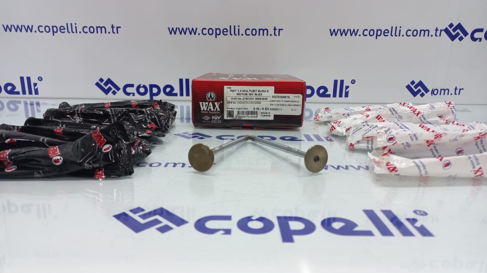 55270169WTK - SUBAP IN-EX TK 2754E013928-9 EURO5 1.3 16V DOBLO LINEA FIORINO EGEA GPUNTO 500L 500X / WAX