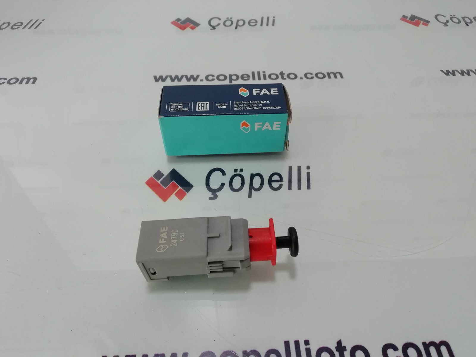 55701396FAE - (TFS0168)FREN PEDAL MUSURU ASTRA G (98-04) 1.4-1.6 16V/ASTRA H (04-12)1.3-1.4-1.6-1.7 CDTI/CO(24790) / FAE