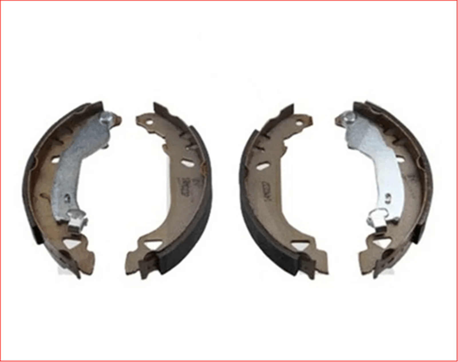 5890500FR - (1034.090) PABUCLU FREN BALATASI TK. ARKA TEMPRA 90- 1.6-FRI-TECH-FIAT / FRI-TECH