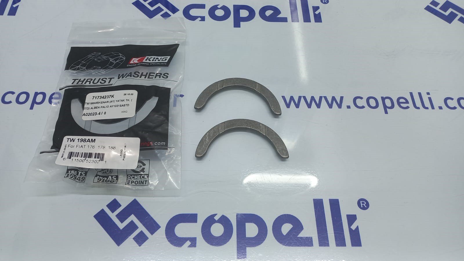 71734237K - (TW198AM)KENAR (AY) YATAK TK. (STD) ALBEA PALIO AY1031SASTD / KING