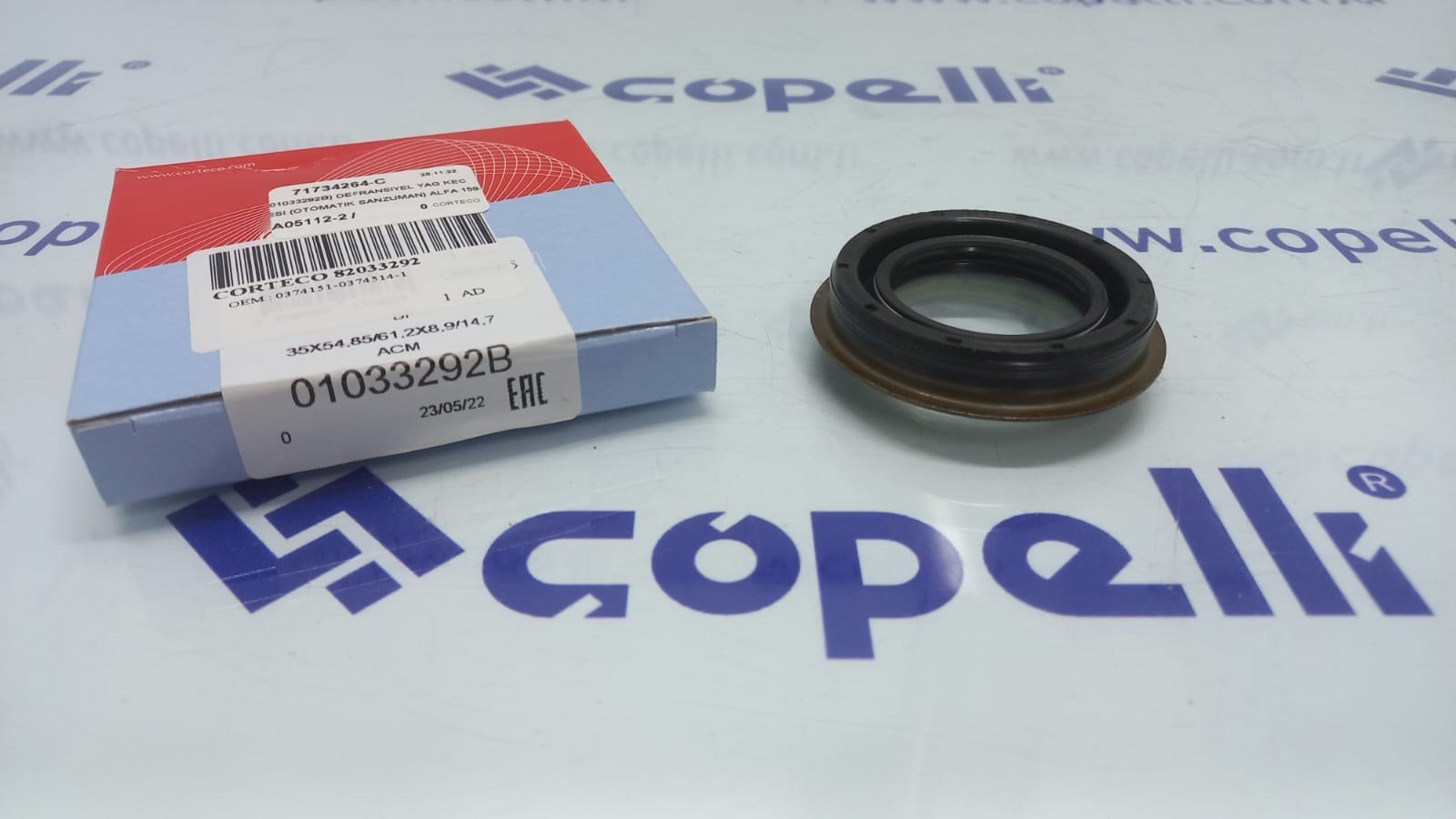 71734264-C - (01033292B) DEFRANSIYEL YAG KECESI (OTOMATIK SANZUMAN) ALFA 159-ASTRA F-G-H-JINSIGNIA-VECTRA A-B-C / CORTECO