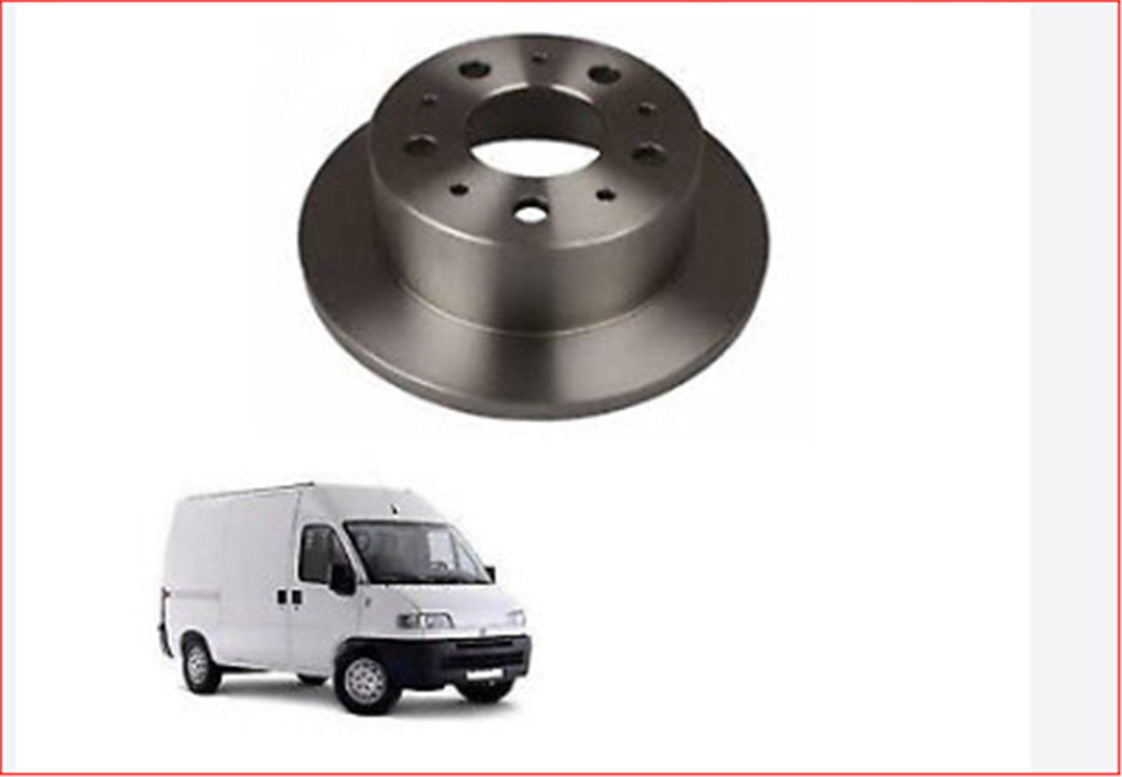 71740117V - (197023)ARKA FREN DISKI TEK DUCATO BOXER JUMPER 94-02 ( FDS060054 ) '-VALEO-FIAT / VALEO