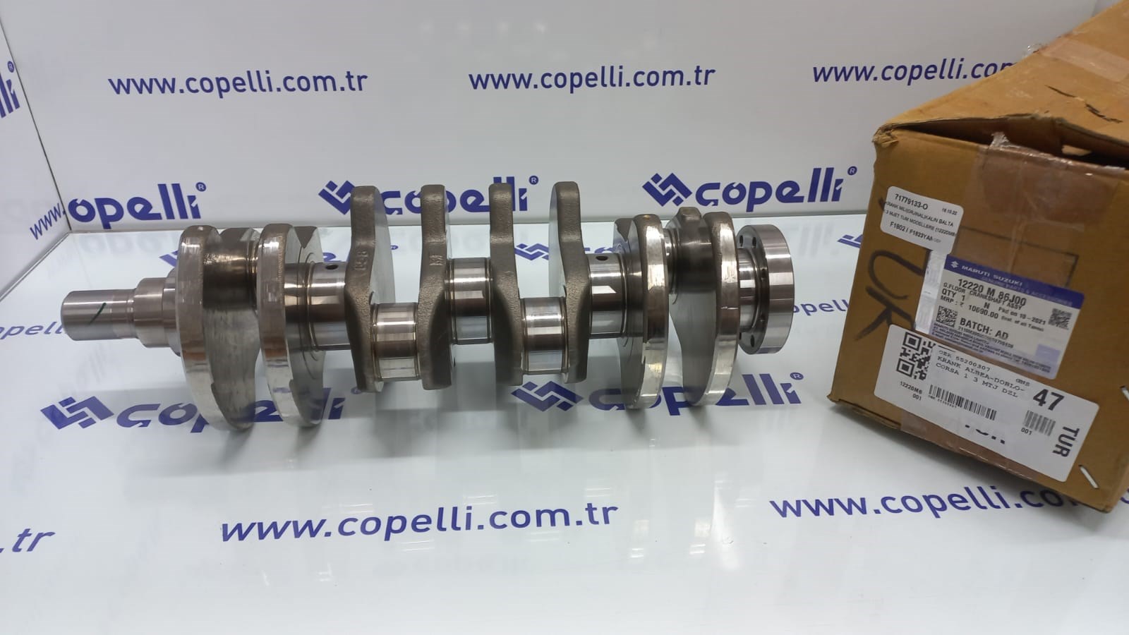 71779133-O - KRANK MILI(ORJINAL)KALIN BALTA 1.3 MJET TUM MODELLERE (12220M86J00) SUZUKI AMBAJLI / OEK