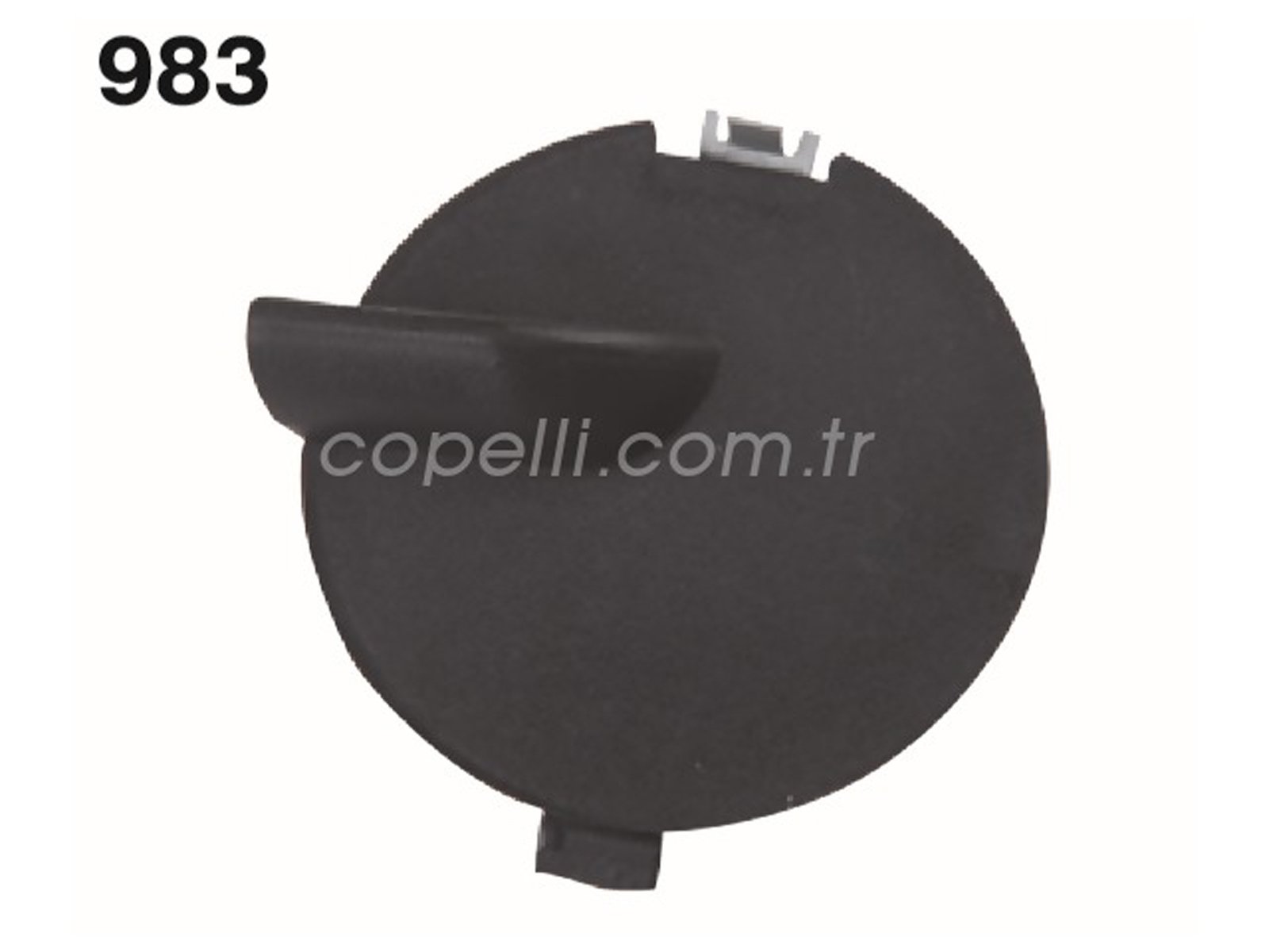 735309929A - (A-7208)ON TAMPON CEKI DEMIR KAPAGI/TAPA PO (PALIO)(SIENA) / AYHAN