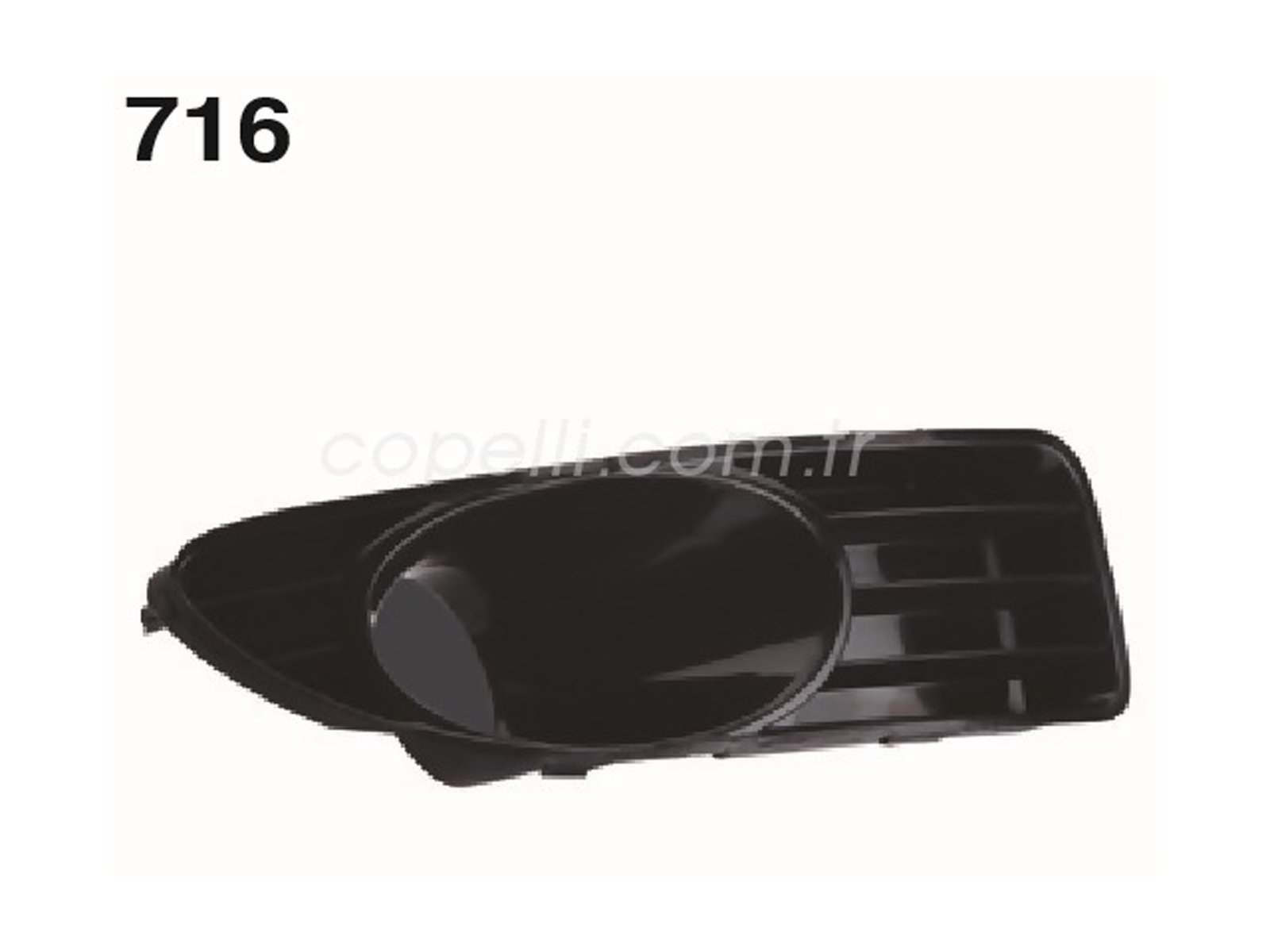 735438370A - (A-7005)CERCEVE,SIS FAR SAG(DELIKSIZ) SIYAH LINEA I / AYHAN