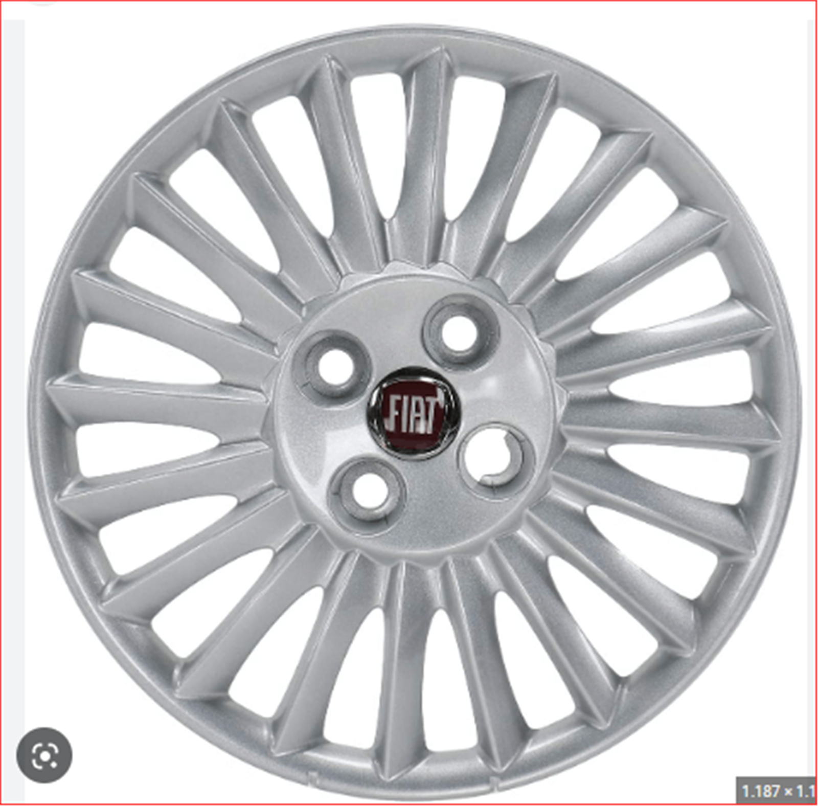 735466748P - (PL-ANT.1015B)JANT KAPAGI(BORDO LOGO) GRANDE PUNTO 2007-PLANT-FIAT / PLANT