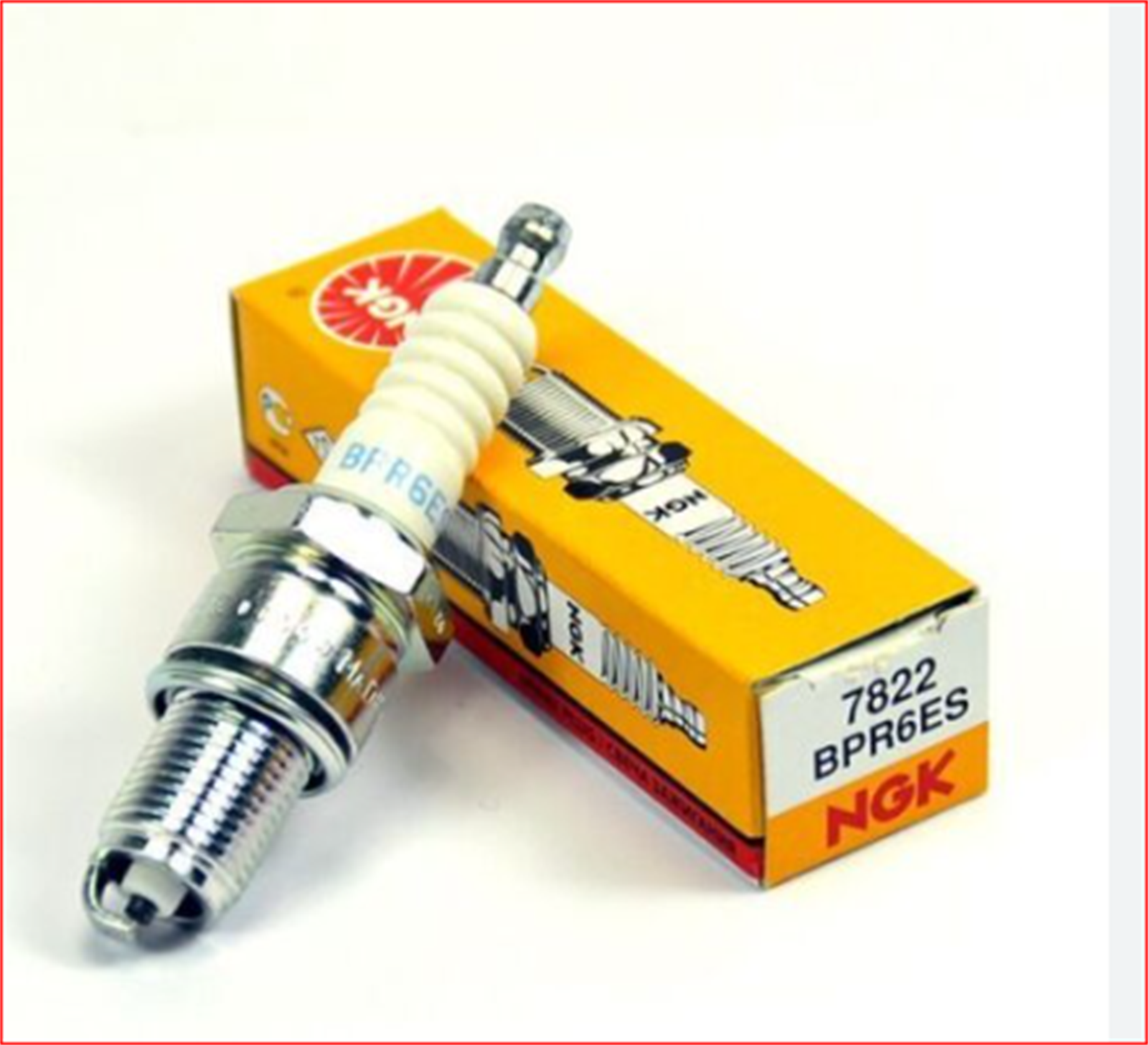 7554437NGK - (NG7822)BUJI WR6DC+BPR6ES) DOGAN SLX TEMPRA TIPO (0242240592)-NGK-FIAT / NGK