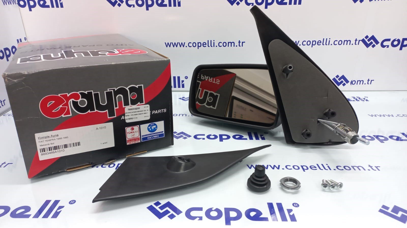 7600310ERY - (A-1010)DIS DIKIZ AYNASI MEKANIK SOL TEMPRA - TIPO 88-95 (7600310 M001.1010) / ERAYNA