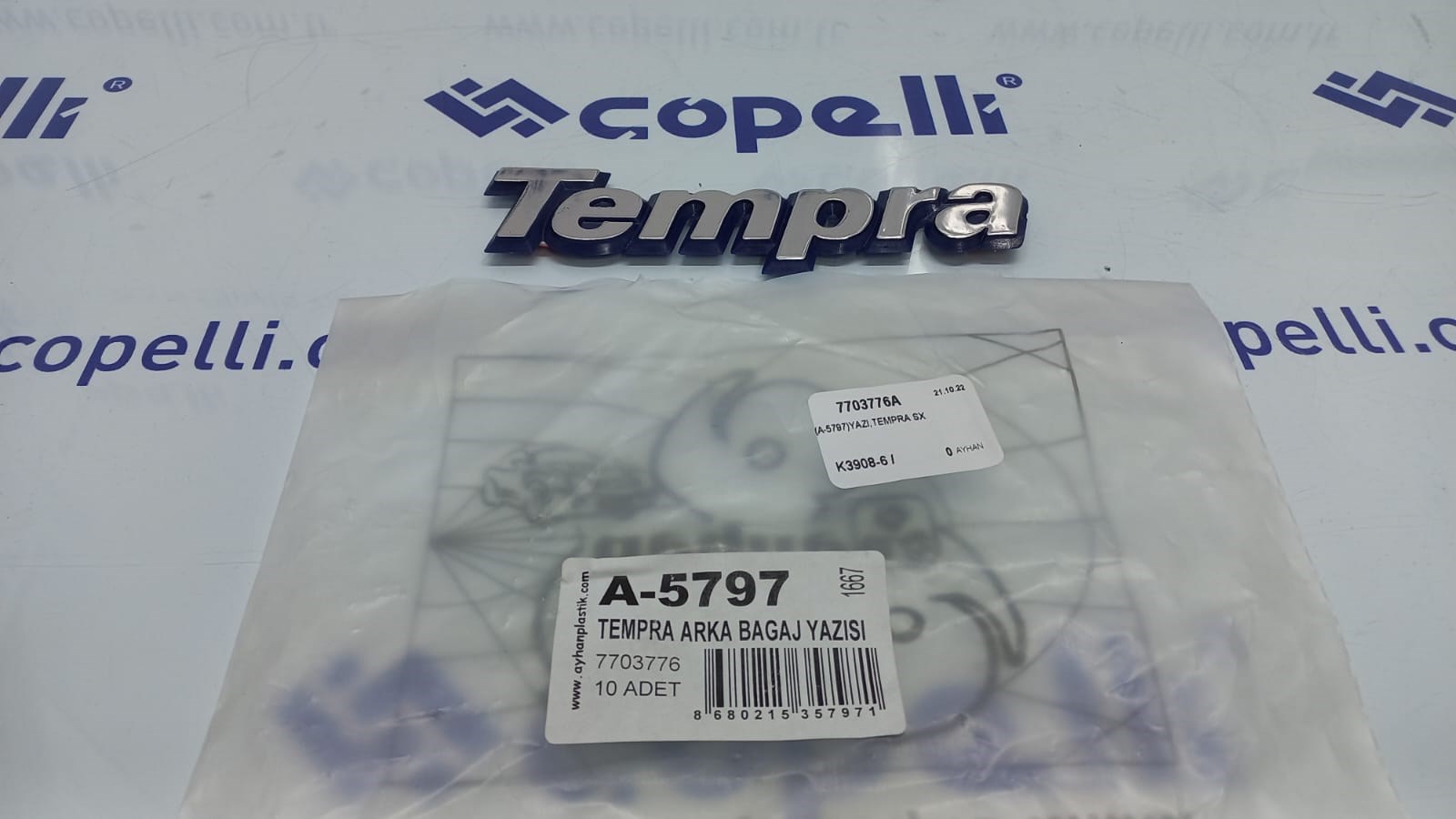 7703776A - (A-5797)YAZI,TEMPRA SX / AYHAN