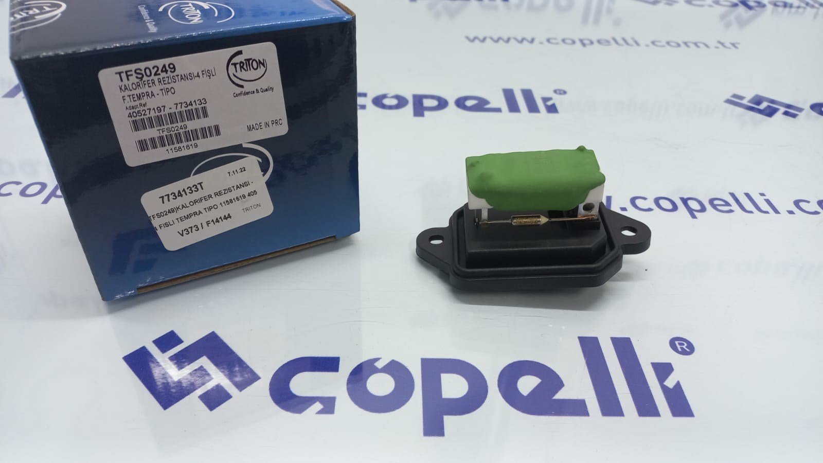 7734133T - (TFS0249)KALORIFER REZISTANSI - 4 FISLI TEMPRA TIPO 11581619 40527197 / TRITON