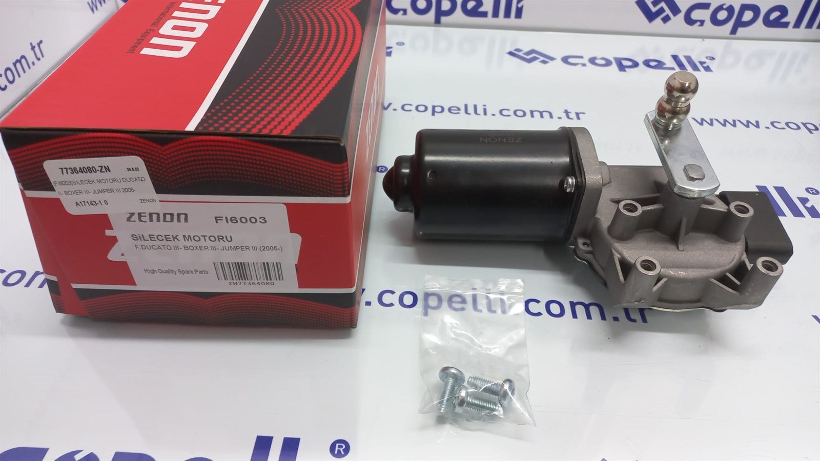 77364080-ZN - (FI6003)SILECEK MOTORU DUCATO III- BOXER III- JUMPER III 2006- / ZENON