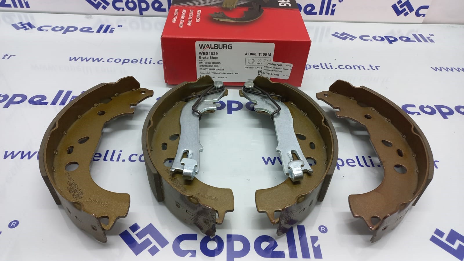 77364667WB - (WBS1029)FREN BALATA TK.ARKA FR (FIORINO) (WGNBS-FI006) / WALBURG