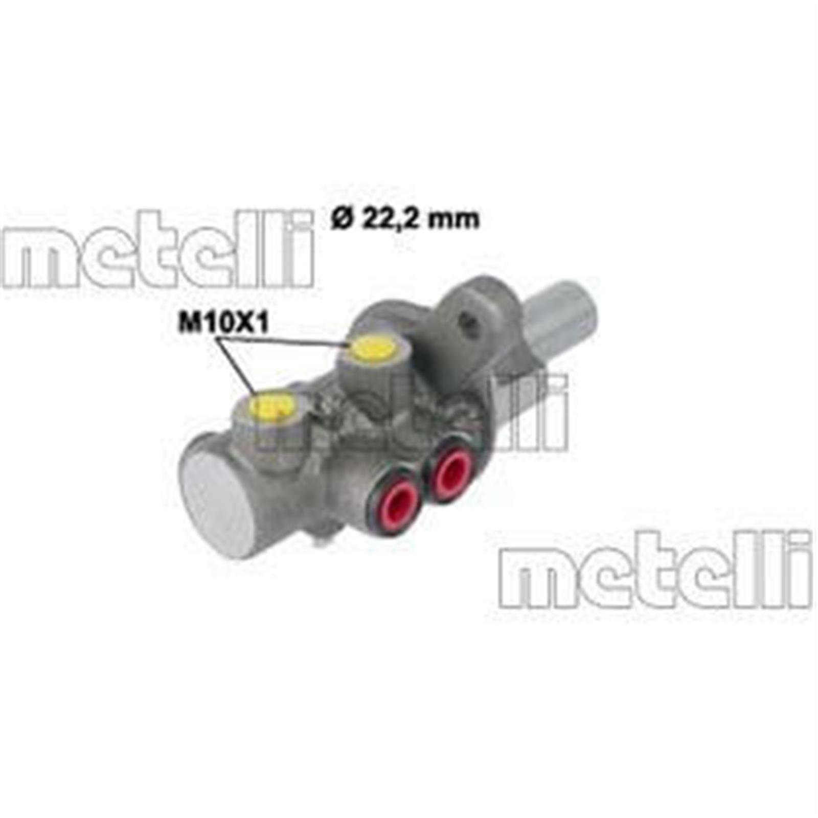 77364950M - FREN ANA MERKEZ ALUM. (BOSCH TIPI) FIORINO BIPPER NEMO 08--METELLI-FIAT / METELLI