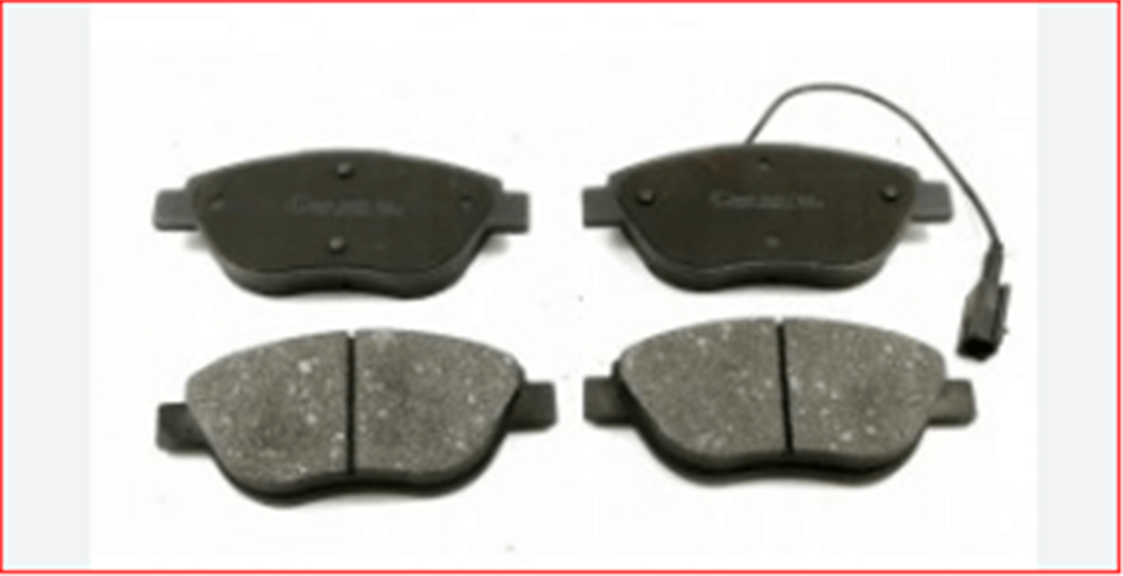 77365379CB - (QCB3800/1)ON BALATA TK.DOBLO III CITROEN NEMO 307- CORSA D (07 ) DFM SUCCE TEK FISLI 4252-22 W-CARBRAKE-FIAT / CARBRAKE