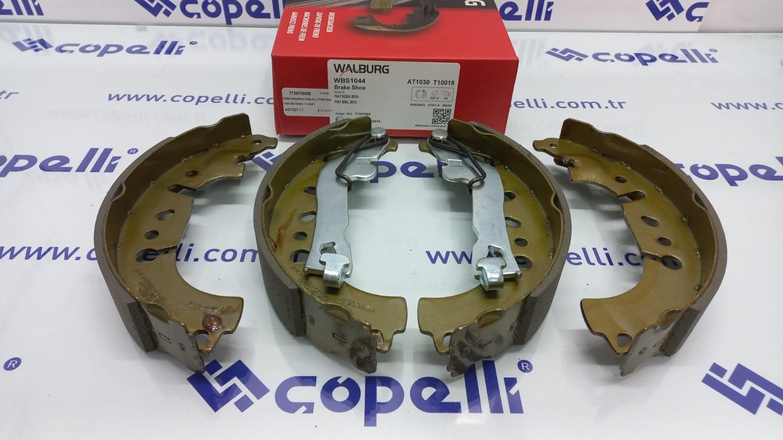 77367099W - (WBS1044)ARKA PABUCLU FREN BALATASI 500 EGEA 1.3 MJET / WALBURG