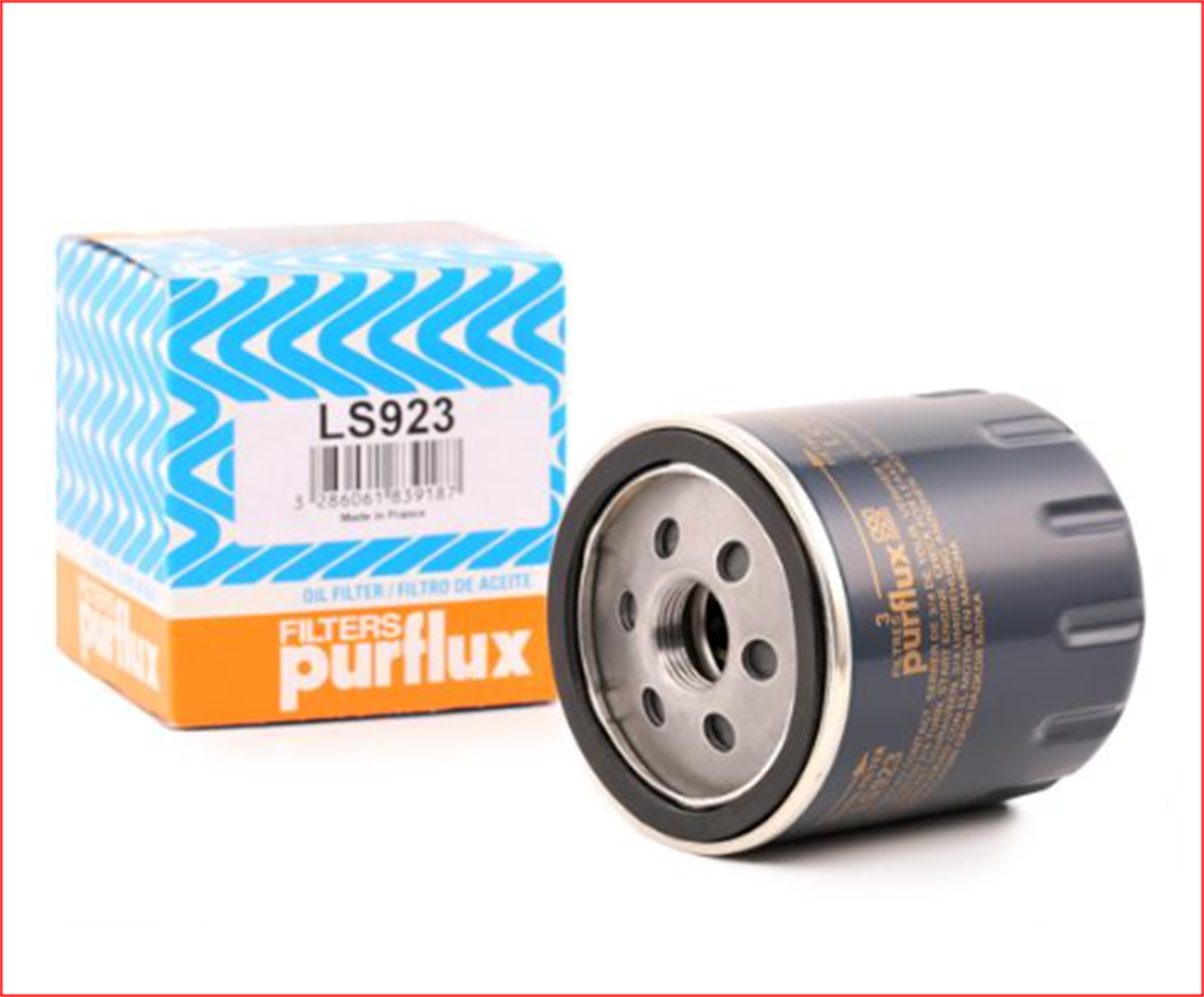 9456203580K - ( LS923 ) YAG FILTRESI OE DOBLO DUCATO 02- 2.0JTD 206 1.4 1.6 307 PARTNER 2.0HDI-PURFLUX-FIAT / PURFLUX