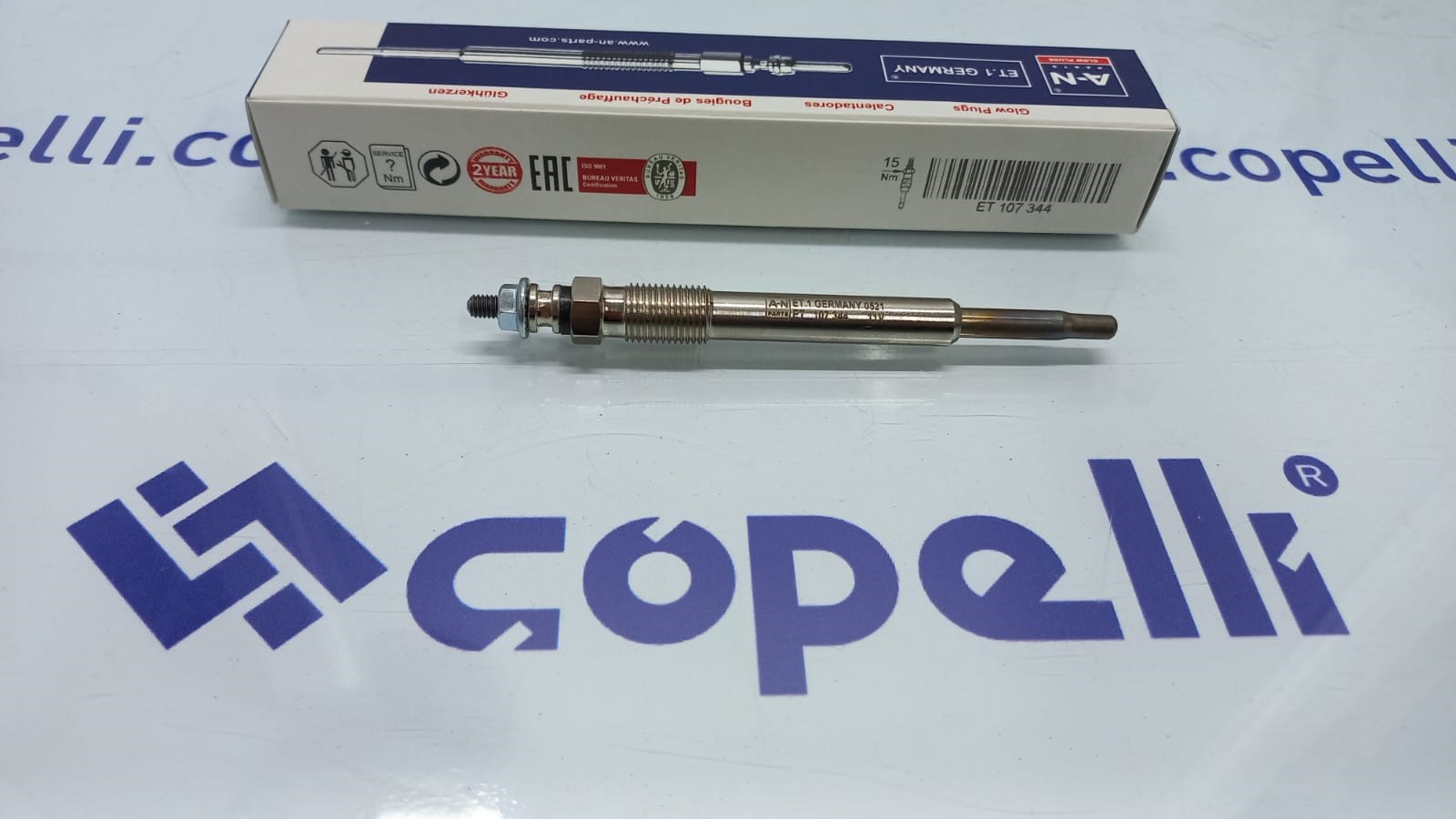 9651029780BR - (ET107344)KIZDIRMA BUJISI PARTNER BERLINGO 2.0HDI SCUDO DUCATO BOXER(100226344) / BERU