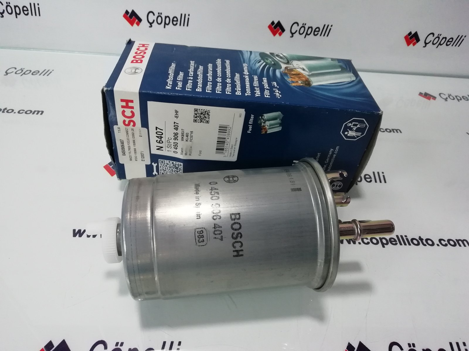 0450906407 - MAZOT FILTRESI FOCUS CONNECT 1.8TDCI 1150868 1150868,1230621,2S419155AB,2S719155AB / BOSCH