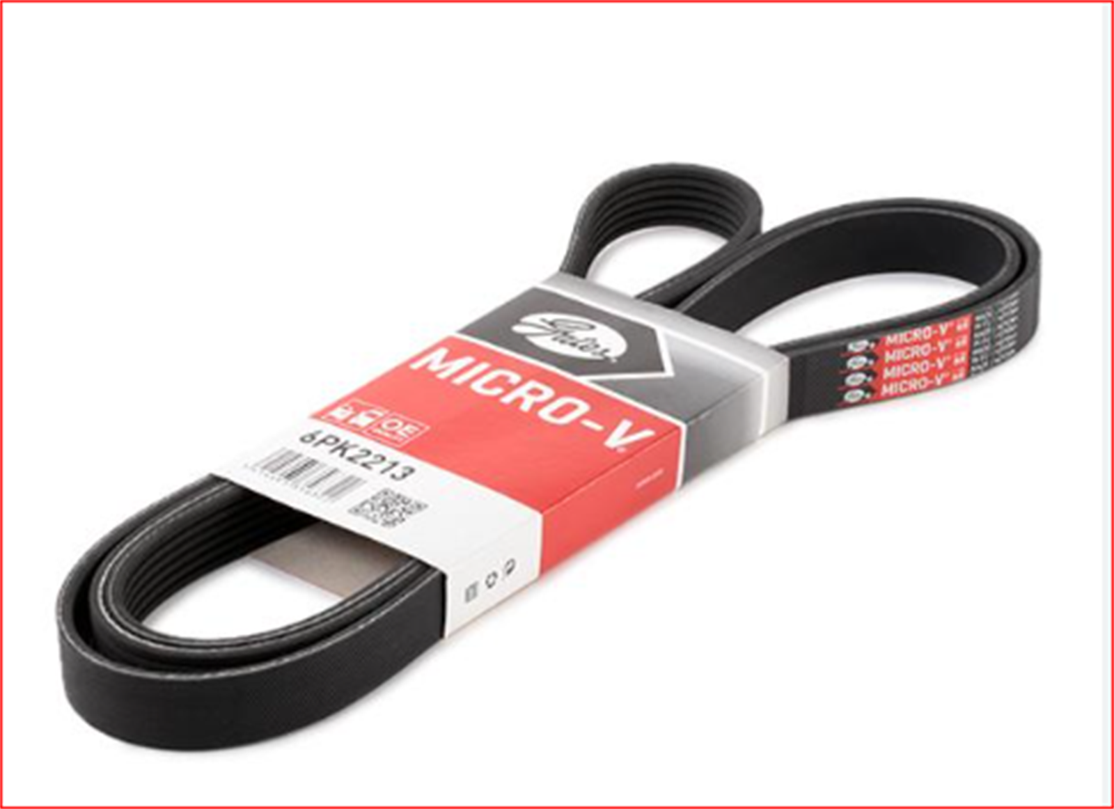 6PK2213 - KANALLI KAYIS VW T4 2.5TDI 10V (94-03) LT35 2.3 16V (96-01) JEEP CHEVROLETFORD GMC JEEP / GATES