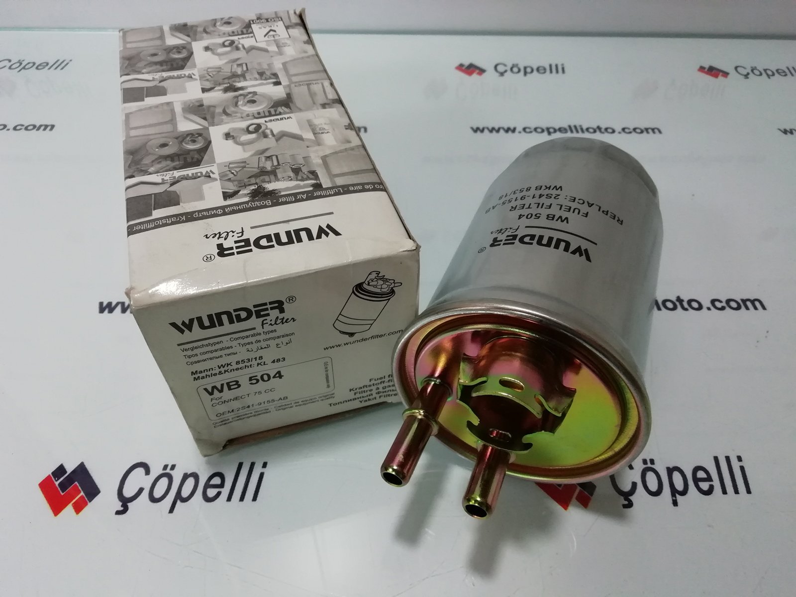 WB 504 - MAZOT FILTRESI, CONNECT 75 CC 2S41-9155-AB -SF144-WK 853/18-KL 483 (SF-144 ) / WUNDER
