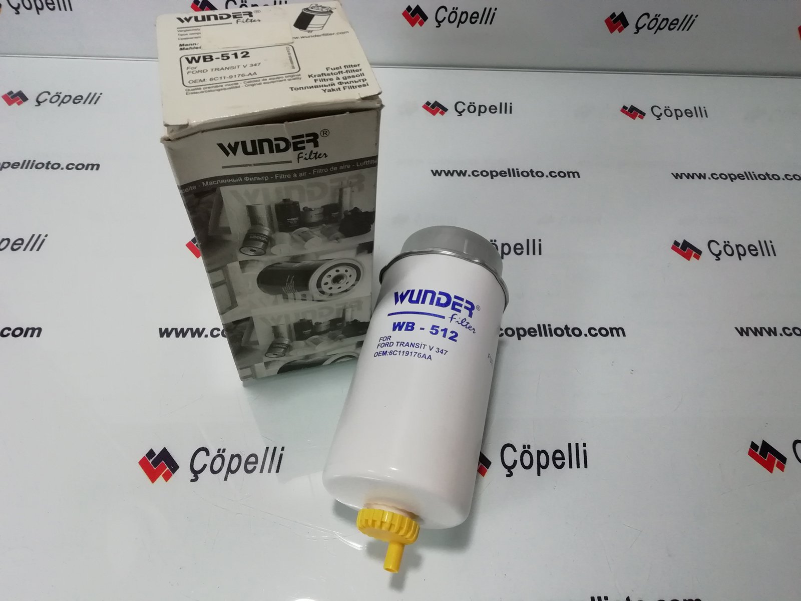 WB 512 - MAZOT FILTRESI, TRANSIT V 347 6C11-9176-AA -WK 8158-KC 223 / WUNDER