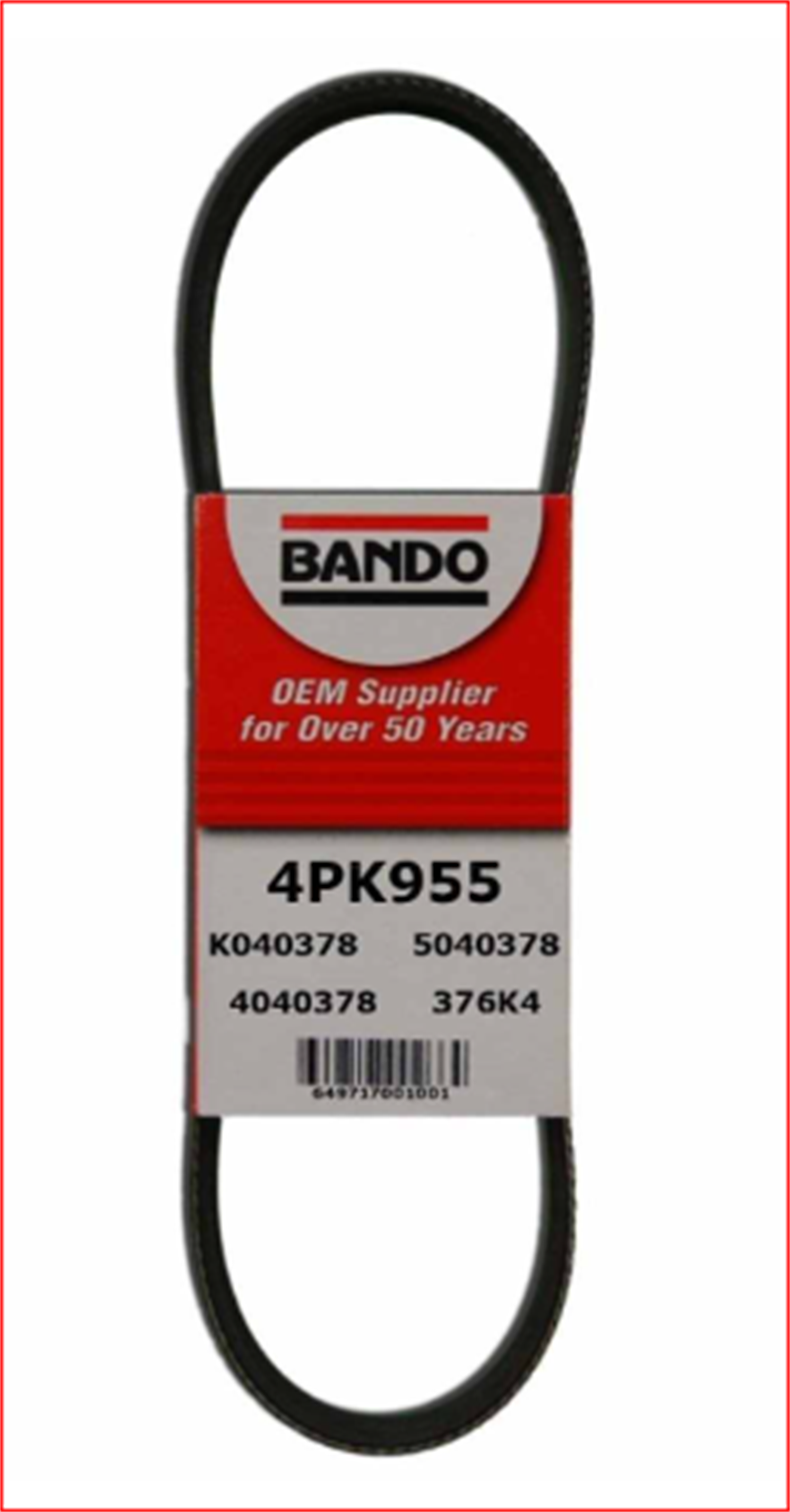 4PK955 - KANALLI KAYIS CHEVROLET MATIZ 1.0 8V 05=- PEUGEOT CITROEN MAZDA MITS NISSAN DAEWO MAZDA NISSAN / GATES