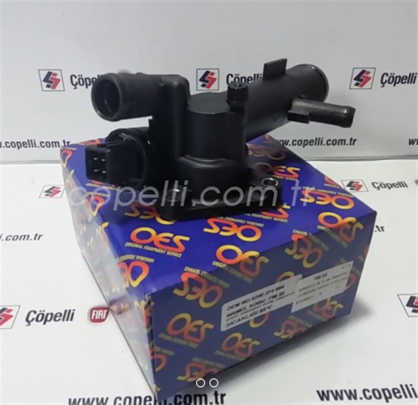 T96.03 - TERMOSTAT 89 °C K9K BRAKETSIZ CLIO KANGOO 1.5 DCI LOGAN 8200374994 820074346 8200954288 8200558758 / OES