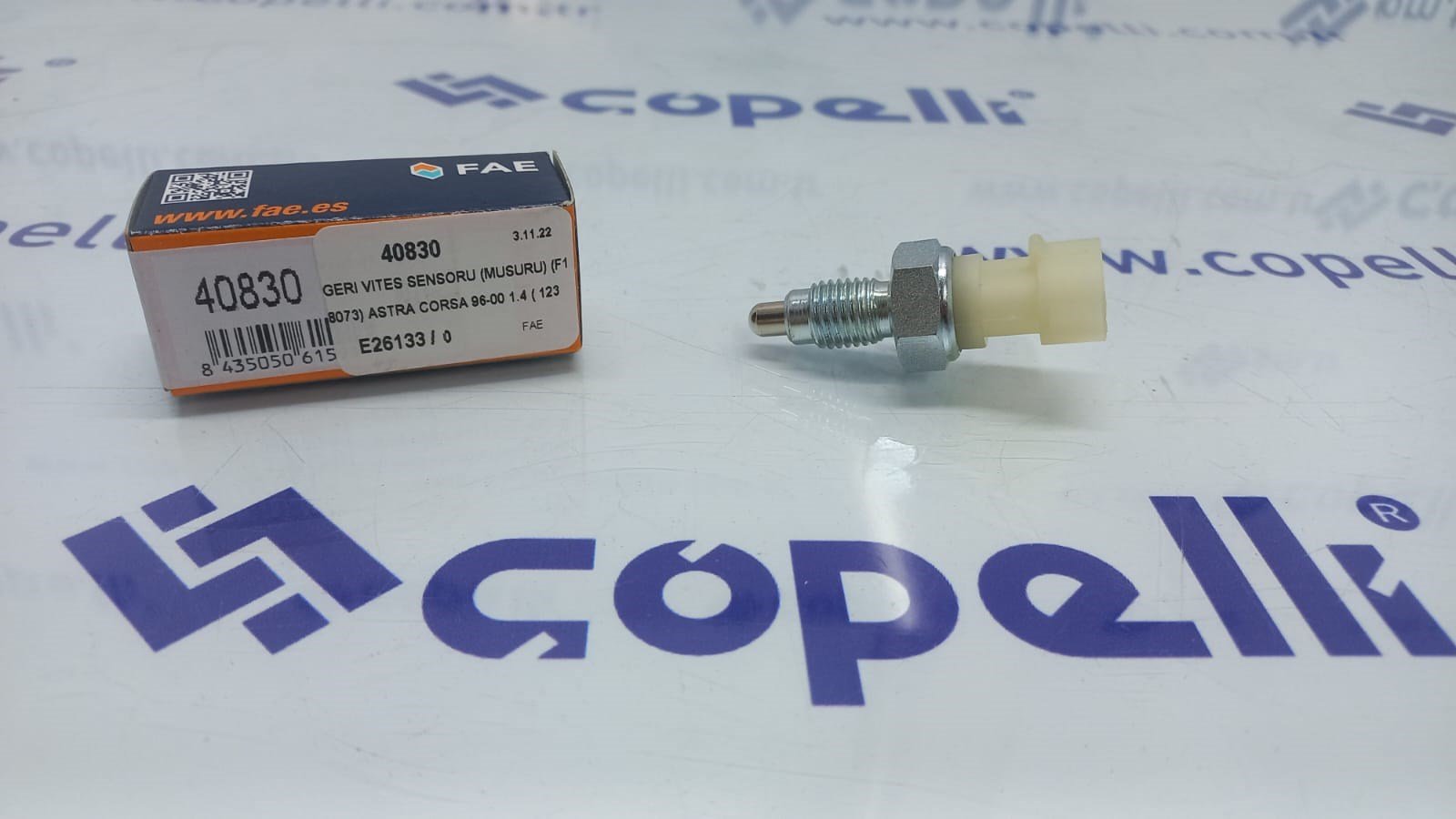 40830 - GERI VITES SENSORU (MUSURU) (F18073) ASTRA CORSA 96-00 1.4 ( 1239271 )( 1239271 ) / FAE