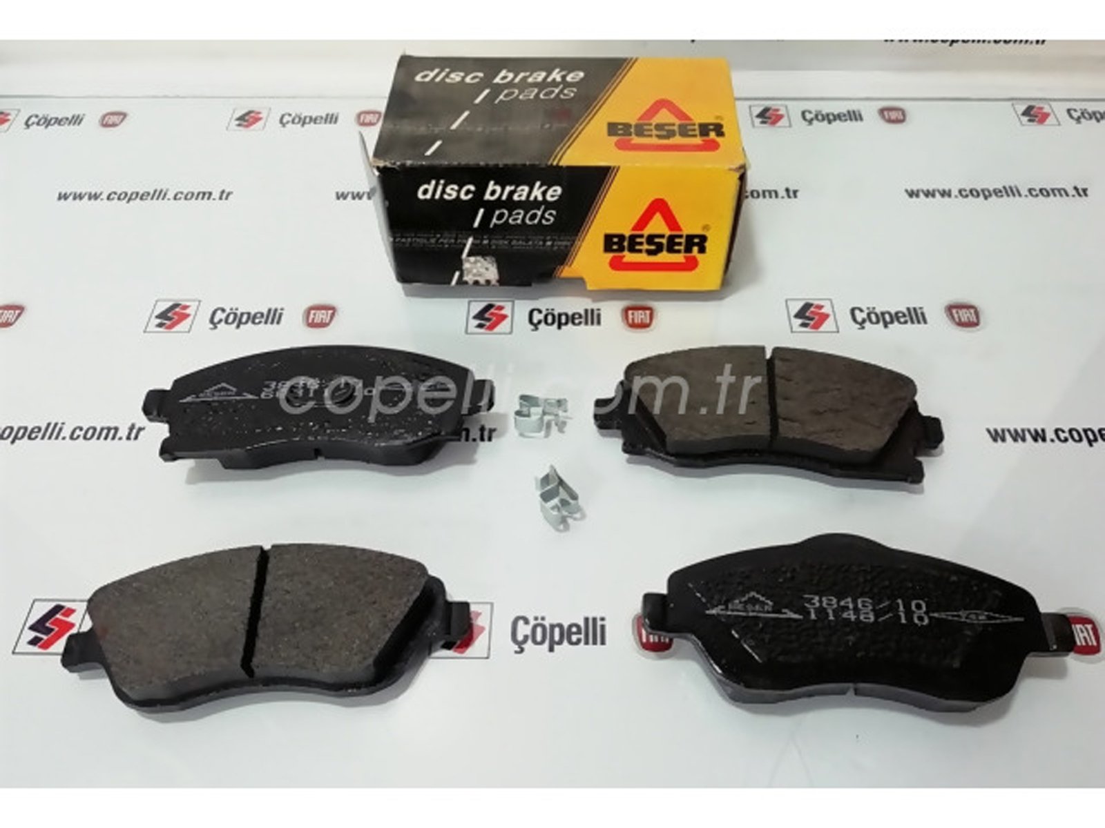 BES-3846 - ON BALATA TK. CORSA 1.3 CDTI-1.2 CDTI 00- 1605964 23225 349.0 / BESER