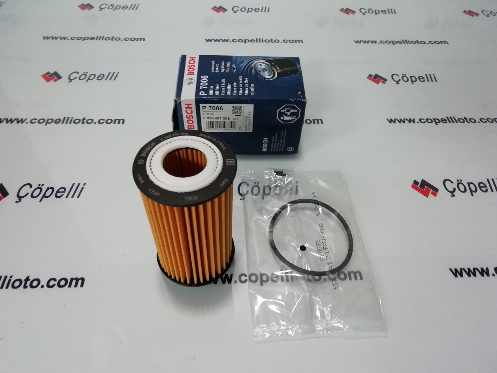 F026407006 - YAG FILTRESI ASTRA H 04-12 1.2 1.4 1.6 CORSA C 01-07 D 1.0 1.2 1.4 VECTRA C 01-08 1.8 INSIGNIA 55594 / BOSCH