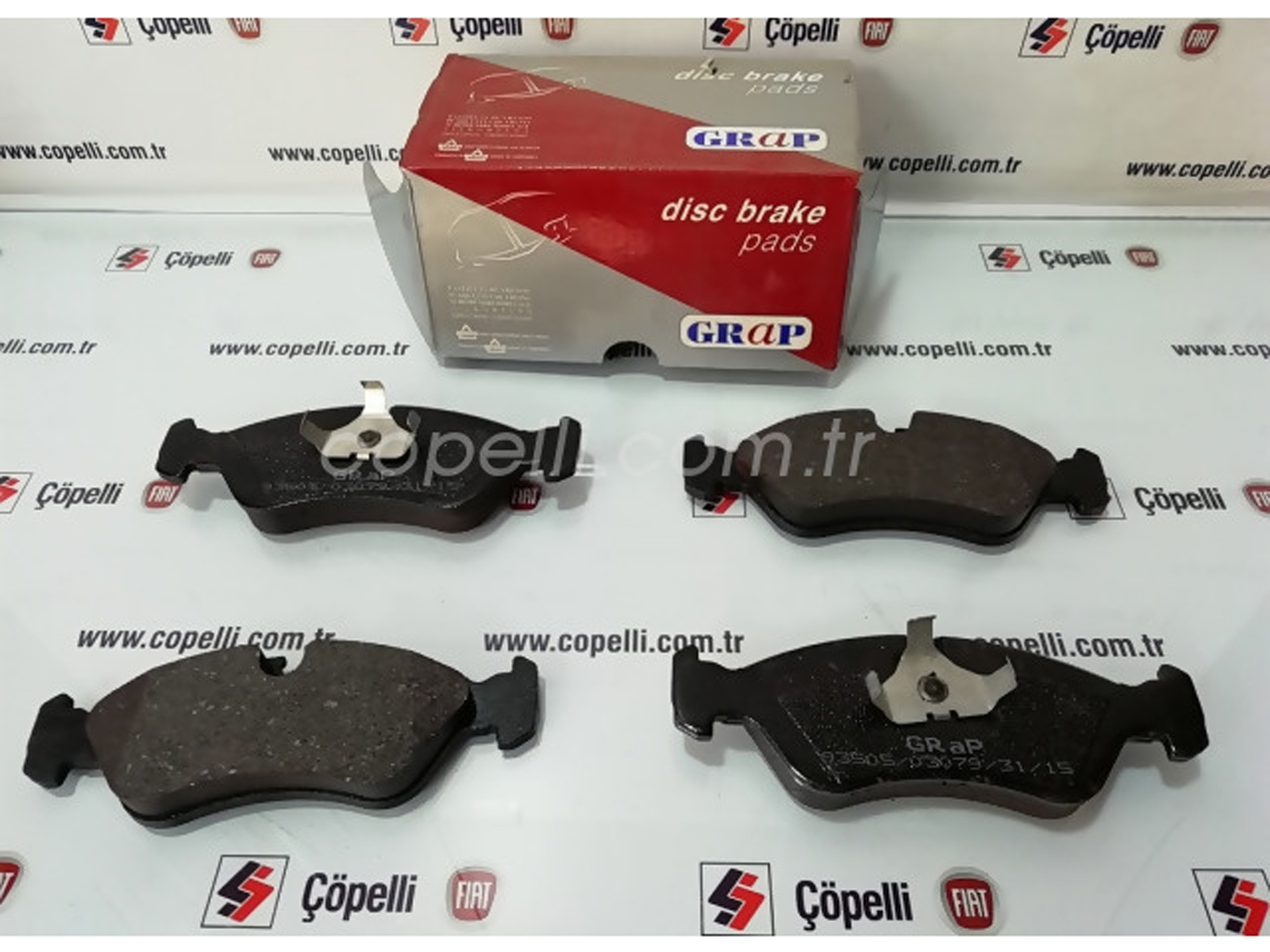 GRP-9 3505 - ON BALATA TK. DAEWOO-OPEL-VAUXHALL 96- 11046952012 / GRAP