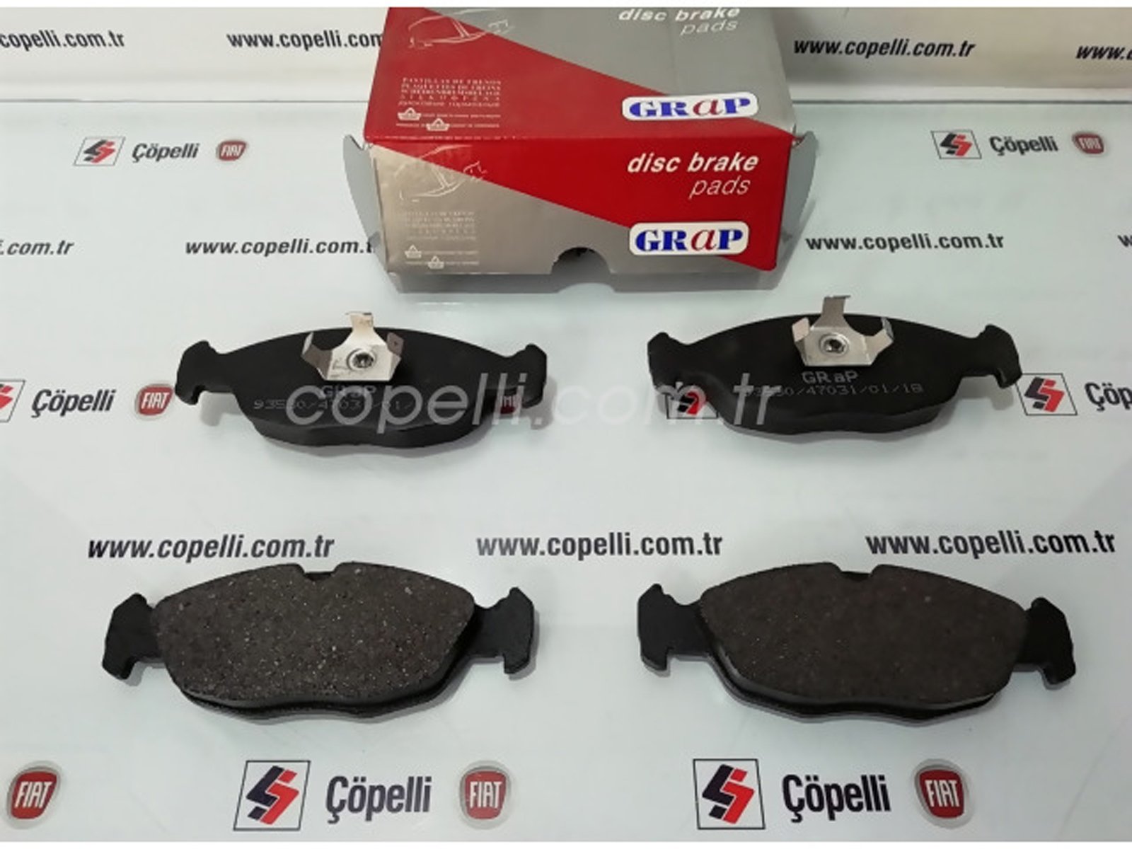 GRP-9 3530 - ON BALATA TK. ASTRA-CORSA 1.4-1.6-1.7 91-95 1605907 21547 / GRAP