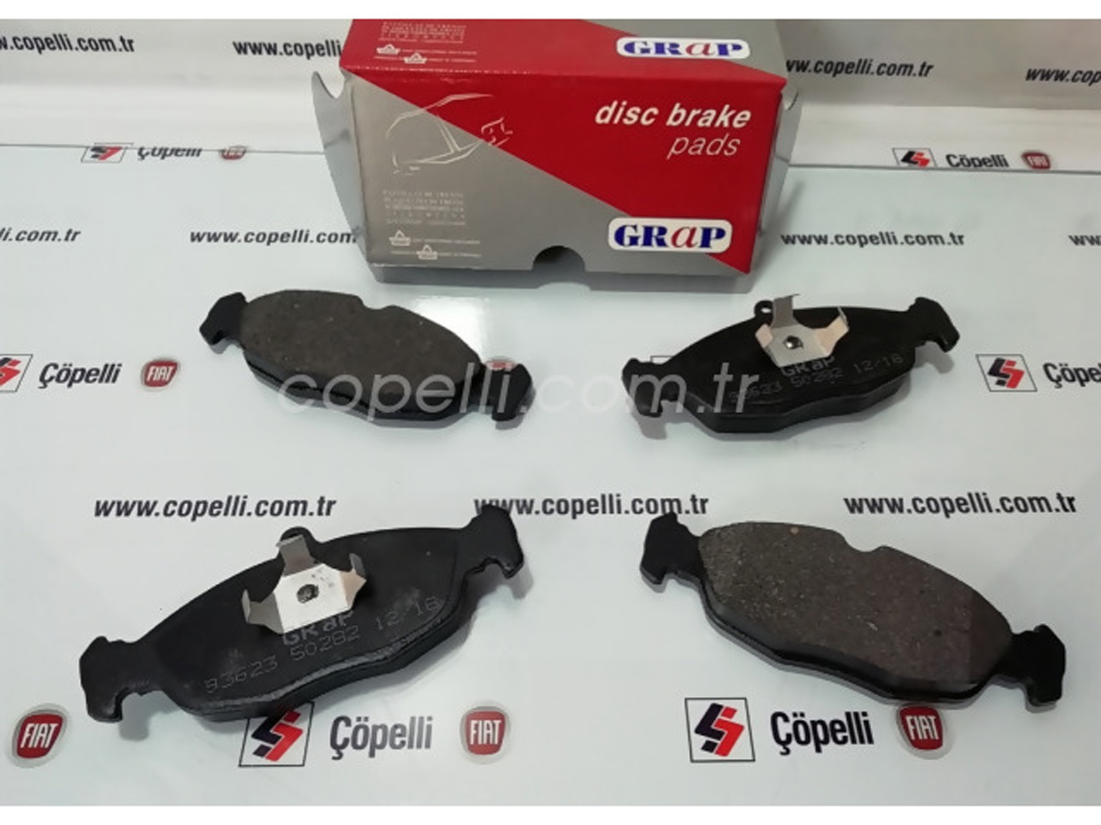 GRP-9 3623 - ON BALATA TK. 1.4-1.6-1.7 CORSA A-B-ASTRA TU M MODELLER 95- 1605810 20547 079.0 1605087 / GRAP