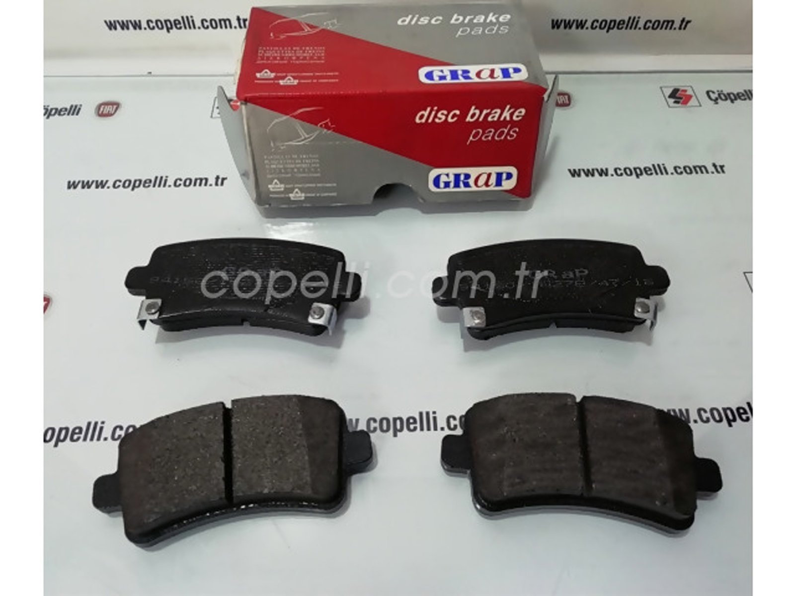 GRP-9 4150 - ARKA BALATA TK. ARKA BALATA FISSIZ OPEL INSIGNIA 08F2 13237765 WVA: 24421 / GRAP
