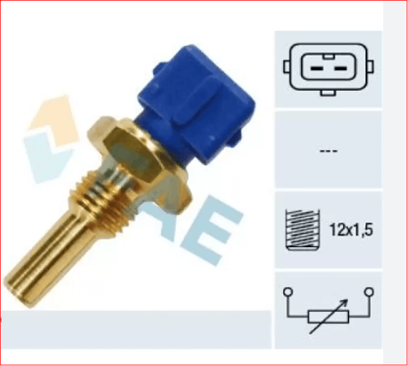 33010 - HARARET SENSORU (MUSURU) 106 1.4 / 306 93--97 1.6 ( 0242.46 )( 5972332 )-FAE-PEUGEOT / FAE