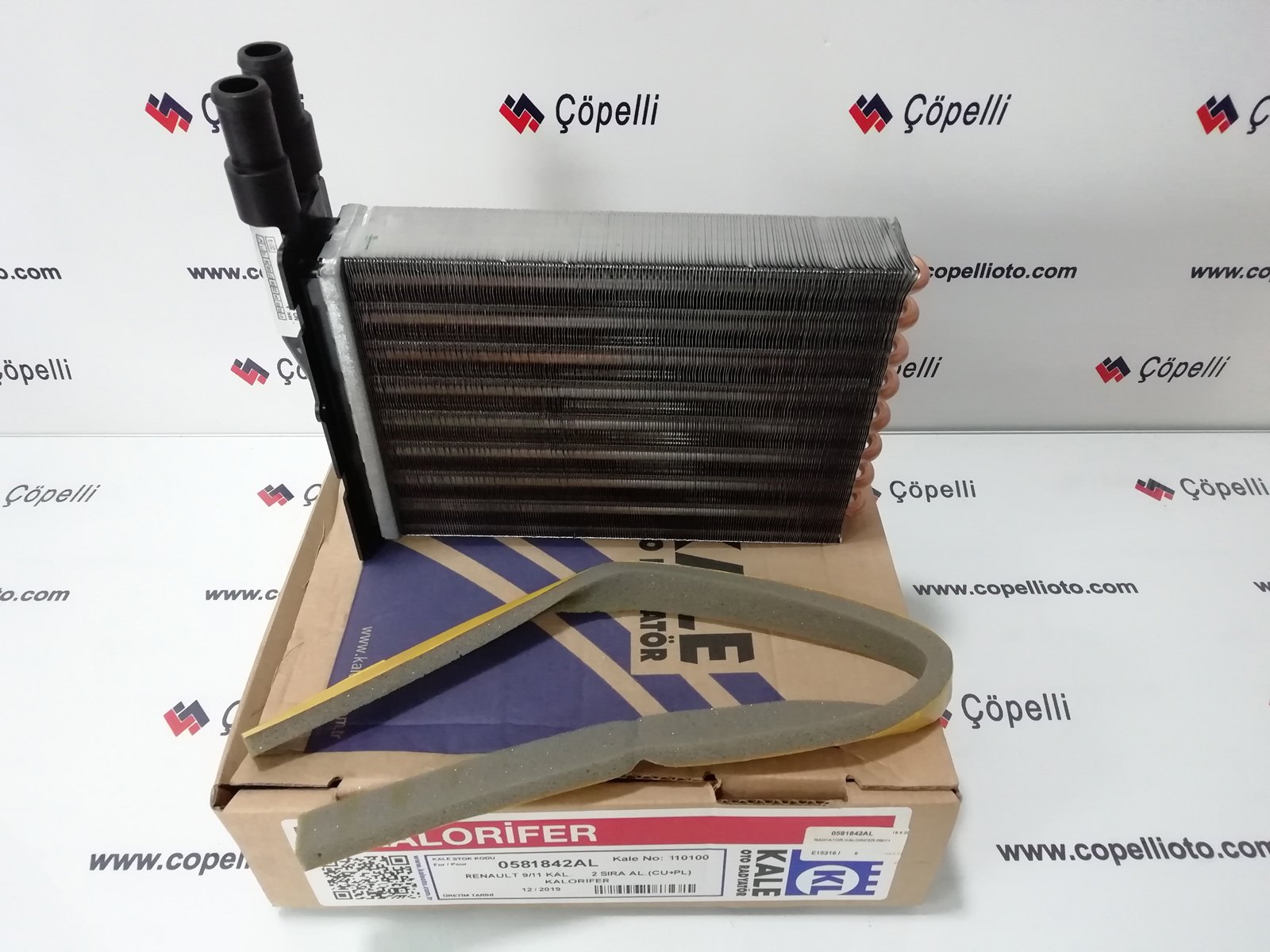 0581842AL - RADYATOR,KALORIFER-R9/11 7702189173 7701027078 / KALE RAD