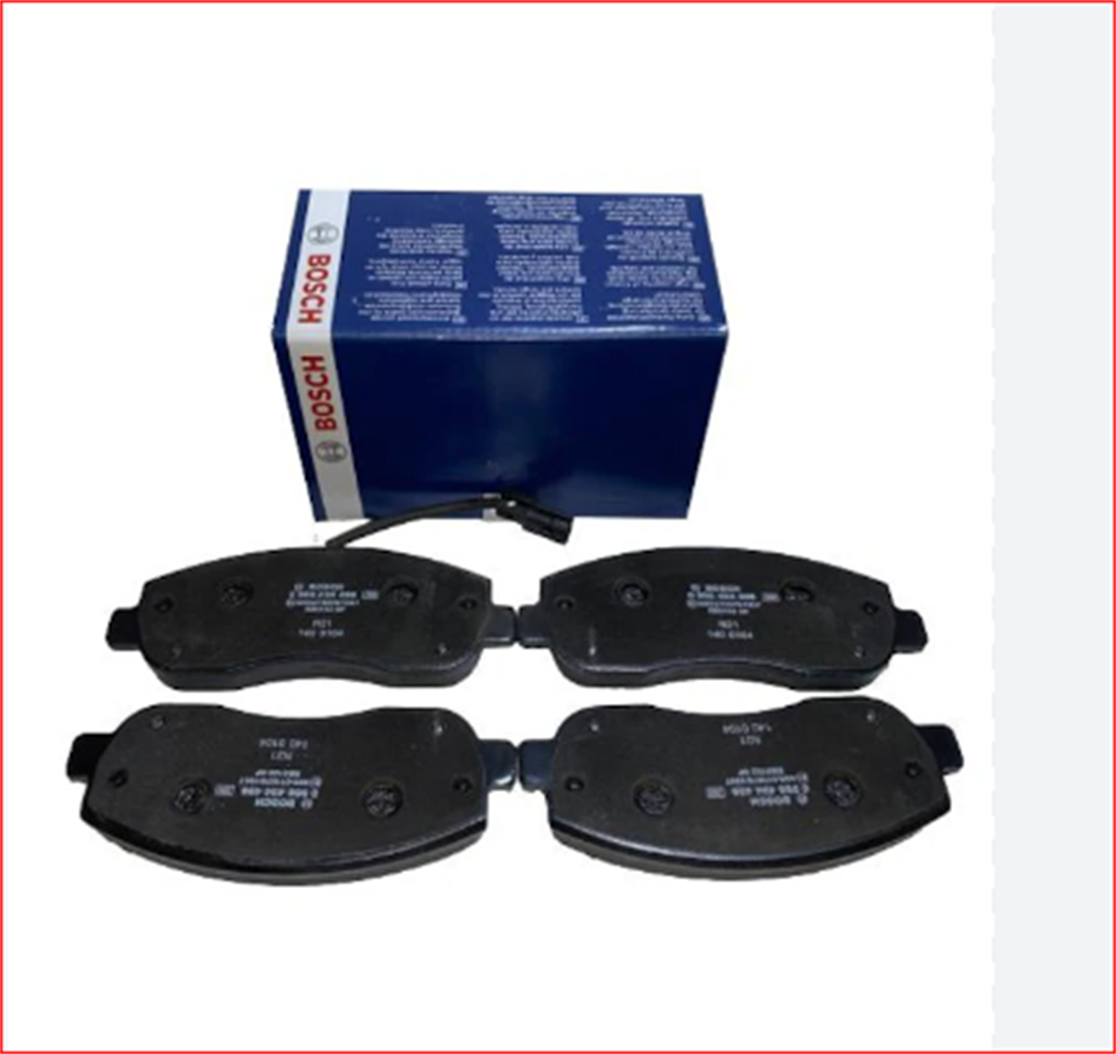 0986494498 - FREN BALATASI ON MASTER III 410603847R 410601061R 4106000Q0L 410604386R 410602889R-BOSCH-RENAULT / BOSCH