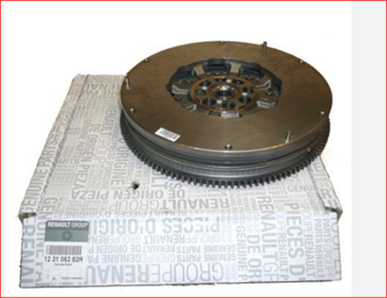 123106282R - DEBRIYAJ VOLANI ARKADAN CEKER MASTER III-MOVANO 2.3 DCI-CDTI 2010- (M9T 692/698) (260mm) (-MAIS-RENAULT / MAIS